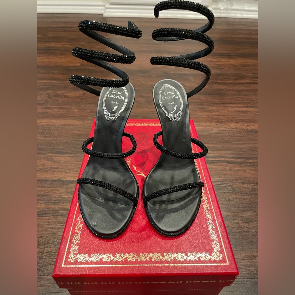 Brand new, never worn Rene Caovilla heels size 36